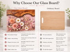 Bridal Shower Gift Cutting Board, Pink Floral Personalized Cheese Board