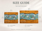 Housewarming Gift Cutting Board, Personalized Floral Board, Custom Kitchen Gift