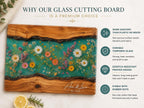 Personalized Cutting Board, Wildflower Chopping Board, Floral Kitchen Gift