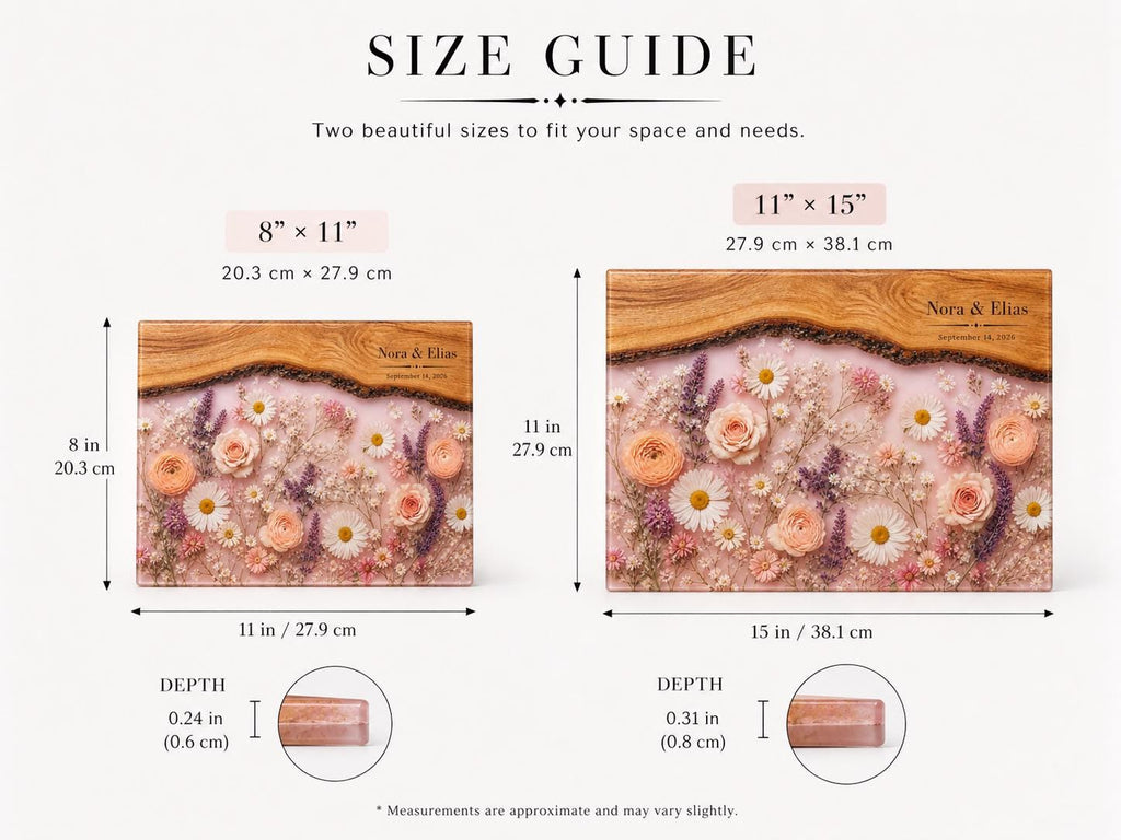 Glass Cutting Board - Purple Geode Design with Custom Couple Names