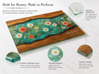 Floral Cutting Board, Personalized Charcuterie Board, Custom Kitchen Gift