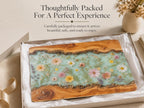 Personalized Charcuterie Board, Monogram Floral Cutting Board, Couple Gift
