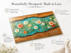 Floral Cutting Board, Personalized Charcuterie Board, Custom Kitchen Gift