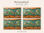 Personalized Cutting Board, Wildflower Chopping Board, Floral Kitchen Gift